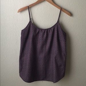 The Limited Patterned Spaghetti Strap Blouse